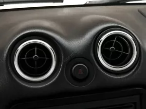 Für Mazda MX-5 MX5 1989-2005 Polierte Aluringe für Lufteinlässe X4 - Bild 1 von 12
