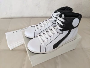 Marc Jacobs M1675 Vintage 2000s Mens High Top Sneakers White US 13 - Picture 1 of 9