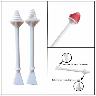 10- 100X Nose Wax Sticks Applicators for Hair Removal Ear Nostril Nasal Cleaning - Image 1 of 4