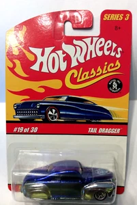 Hot Wheels Classics Serie 3 2006 Trascinatore di coda #19 di 30 Blu - Foto 1 di 2