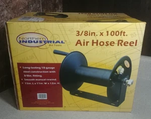 Northern Industrial Air Hose Reel 3/8 x 100 ft capacity - Picture 1 of 2
