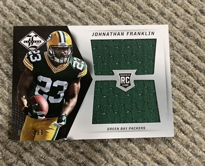 2013 Limited Rookie Jumbo Jerseys RC Logo #13 Johnathan Franklin /199 GB PACKERS - Image 1 of 4