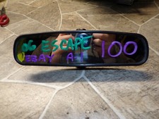 ☼2001-2016 FORD ESCAPE 11-18 CMAX 10-18 FOCUS W/O RS REAR VIEW MIRROR MANUAL DIM