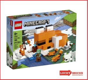 LEGO® Minecraft 21178 - Die Fuchs-Lodge + NEU & OVP +