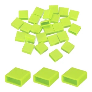 25pcs USB Type A Port Plugs Covers Caps Anti Dust for USB Male End, Green - Photo 1/7