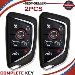 2x for Chevrolet Corvette C8 2020 2021 2022 2023 Smart Remote Key Fob YG0G20TB1 - Picture 1 of 8