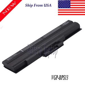 6 Cell Battery for sony VAIO PCG-61112L PCG-61411L PCG-3G6L PCG-3H1L PCG-3H2L - Picture 1 of 6