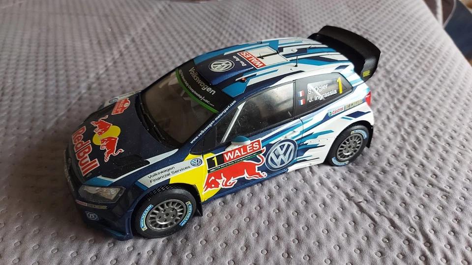 Modellino Auto Volkswagen Polo R WRC – Wales Rally 2015 – Sébastien Ogier – Scal - Immagine 1 di 4