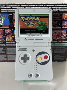 Gameboy Advance SP Snes z ekranem IPS V5 + mod baterii 950mha - Zdjęcie 1 z 13