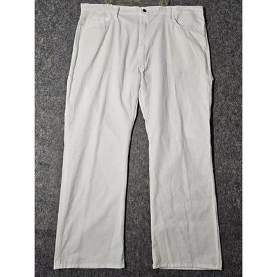 Dickies Mens 44x32 Painter Pants Relaxed Fit Flex White Work Utility NEW - Image 1 of 4