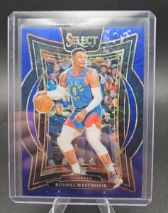 RUSSELL WESTBROOK 2024-25 PANINI SELECT BASKETBALL #18 CONCOURSE BLUE SCOPE /249 - Picture 1 of 2