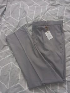 Pantalones de golf Peter Millar para hombre Crown Sport W42 L34 gris rendimiento nuevos con etiquetas - Imagen 1 de 8