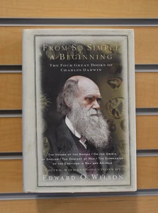 Quatre grands livres de Charles Darwin couverture rigide avec étui - Photo 1/10