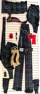 Excellent Vintage Scottish Highlander Accessories, No Kilt - Picture 1 of 23