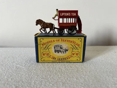 Matchbox Models Of Yesteryear 12 Horse Bus  NMB - Image 1 of 4