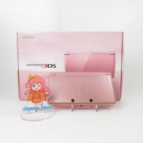 【Excellent】Nintendo 3DS Misty Pink Console Japanese Edition #DEN0309/14