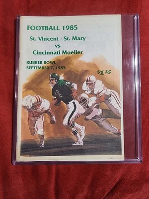 Ken Griffey Jr 1985 圣文森特 - 圣玛丽辛辛那提莫勒高中橄榄球 — 第 1/4 张图片