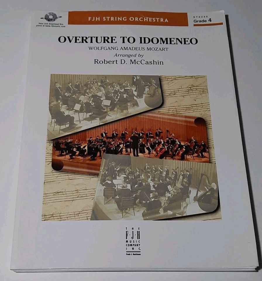 Partituras y piezas Overture To Idomeneo McCashin GR 4 FJH ST6265 Foto 1 de 4