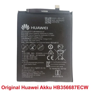 Batería Original Huawei HB356687ECW para P30 Lite Mate 10 Lite Nova 2+ Honor 7X  - Imagen 1 de 1
