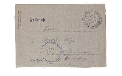 Ausbildungseinheit Feldpost 4.2.45 Pz.Gren für Reserve Offizier Bewerber Inhalt - Bild 1 von 4