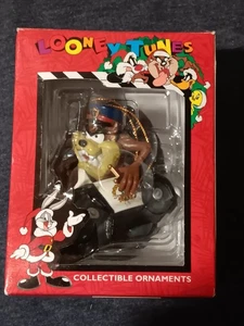 Vintage Looney Tunes TAZ 1998 Diavolo della Tasmania Auto della Polizia 1998 Decorazione Natalizia - Foto 1 di 5
