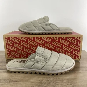 Nuevos zapatos sin cordones Vans talla 7 para hombre 8,5 para mujer MTE acolchados Mountain Mule - caqui - Imagen 1 de 14