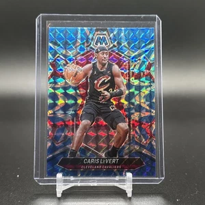 2023-24 Panini Mosaic Basketball Caris Levert Blue Camo Prizm Cavaliers - Picture 1 of 2