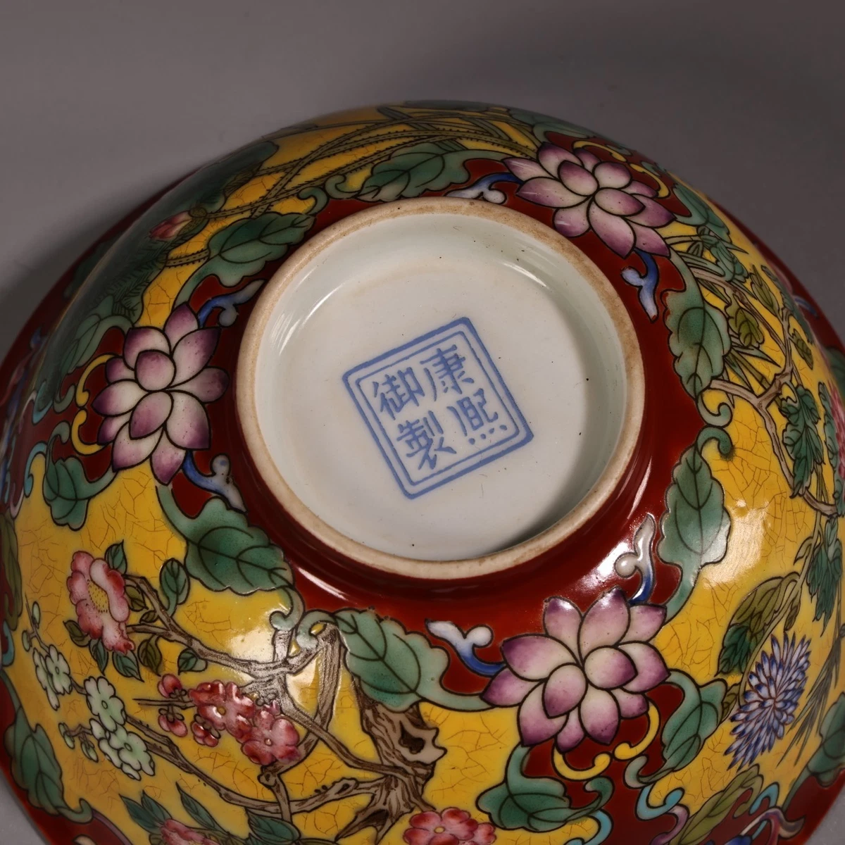 红色中国古董碗| eBay