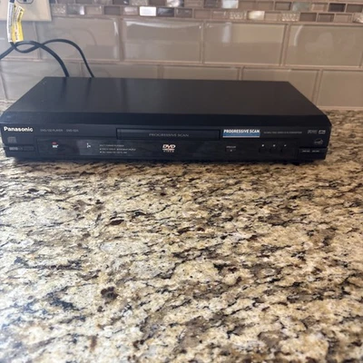 Panasonic DVD-S25 DVD/CD Reproductor DVD-R, CD-RW, DVD+R, VCD, CD, MP3, DVD - Leer Foto 1 de 4