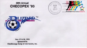 BLIZZARD SOCCER,  CHEEKTOWGA, NY  1993 FDC19955 - Picture 1 of 1