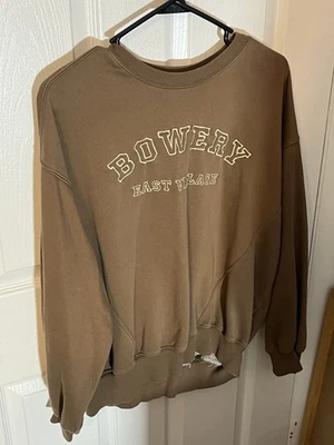 Arizona Jean Company Brown East Village Bowery NYC sweatshirt Size XS - Image 1 of 3