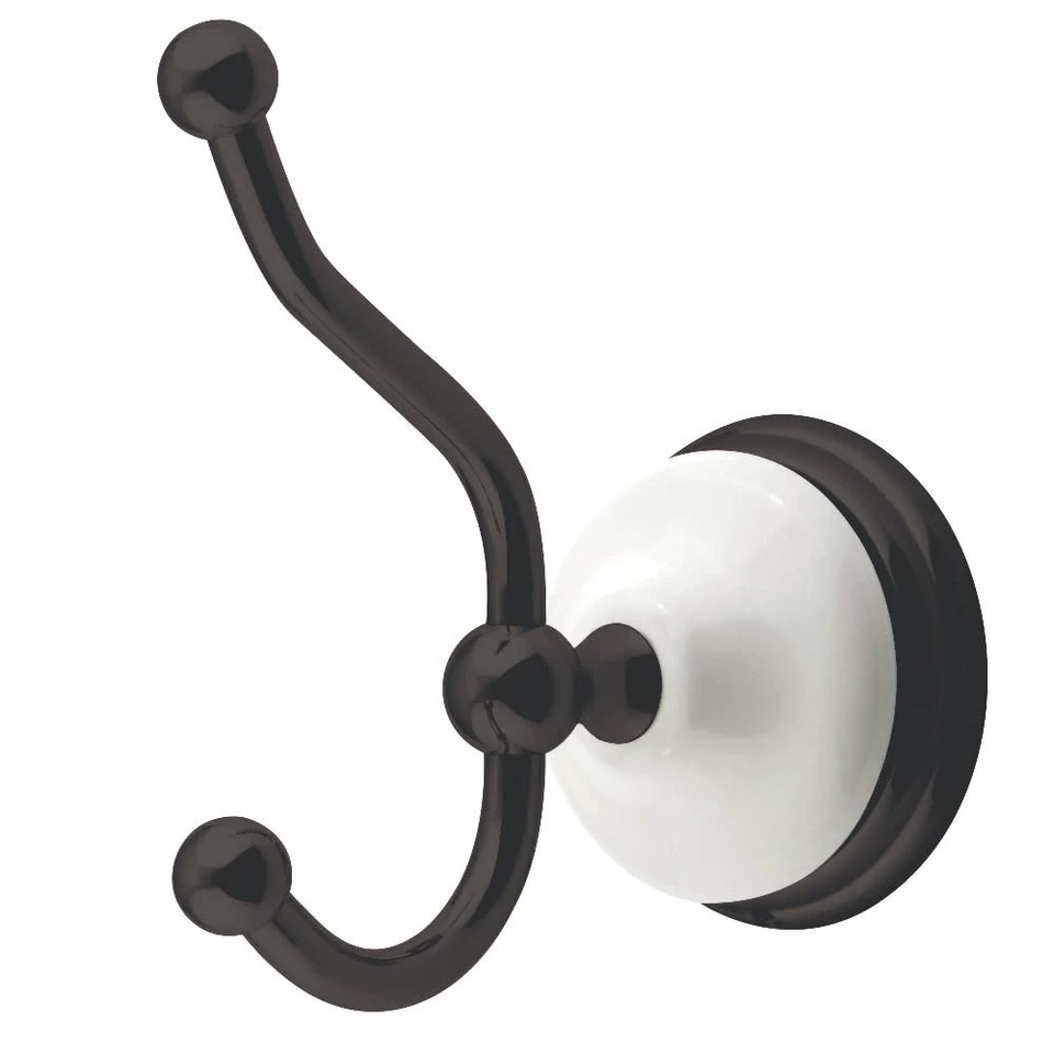 Kingston Brass BA1117 Victorian Robe Hook 银色 — 第 1/1 张图片