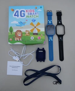 Kids GPS Track Smart watch Video call Voice chat Pedometer Alarm etc NEW RRP £63 - Picture 1 of 7