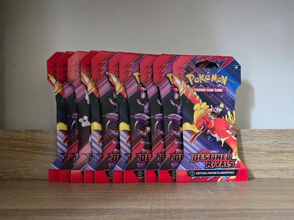 NEW Scarlet & Violet - Destined Rivals Blister Pack x10 (Assorted) Pokemon TCG - image 1 of 1