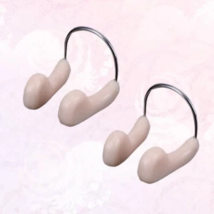 2Pcs Nose Clip Swimming Accessories Comfortable for Adult Diving Use - Picture 1 of 12