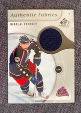 2005-06 SP Game Used Authentic Fabrics #AF-NZ - Nikolai Zherdev