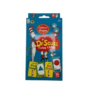 Dr. Seuss Flash Cards Colors and Shapes Set of 36 Cards NIB - Picture 1 of 2