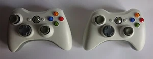 X Box 360, Wireless, 2 Controllers 🎮 ❗ - Picture 1 of 2