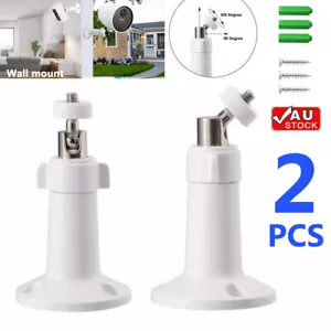 360° Wall Mount for EufyCam 2C/2/E Arlo Pro 2/3/4 Eufy Camera Brackets Outdoor - Picture 1 of 11