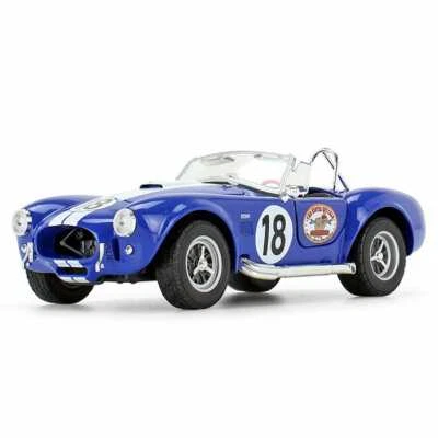 SHELBY COBRA 427 #18 BLUE "THE BUSTED KNUCKLE GARAGE" 1/24 FIRST GEAR 49-0422B1 - Image 1 of 4