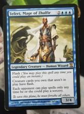 Teferi, Mage of Zhalfir MTG Time Spiral Blue Rare Creature Heavily Played x1 OC1