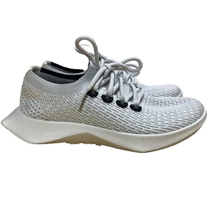 Allbirds Tree Dasher 2 TD2 Shoes Womens 8 White Grey Black EUC - Picture 1 of 16
