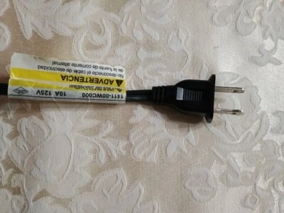 I-Sheng IS-08A SP-12 7A-125V Two-Prong Power Cable Cord (E55943) - Image 1 of 4