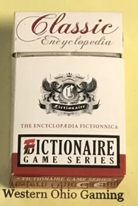 Fictionaire Game Series Classic Encyclopedia Edition USED DOW Question Card Game - Picture 1 of 3