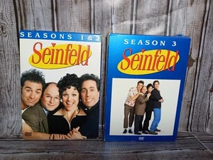 Seinfeld Seasons 1 & 2 and Season 3 Sets DVD   (K2) - Picture 1 of 6