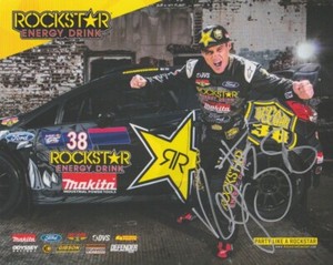 2015 Brian Deegan signed Rock Star Energy Ford Global RallyCross B/B Hero Card