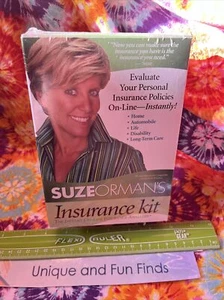 Suze Orman's Insurance Kit : Evaluate Your Personal Insurance Policies kit NEW - Picture 1 of 3