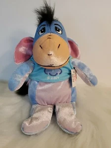 Camisa de peluche Disney Winnie the Pooh 8" Eeyore lluvizante - Imagen 1 de 8