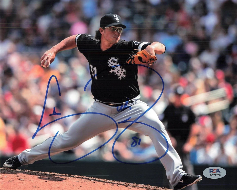 CARSON FULMER signed 8x10 photo Chicago White Sox PSA/DNA Autographed - Image 1 of 1