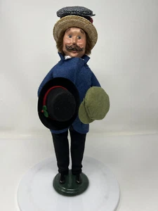 Byers Choice Carolers Cappello di Natale Pedler Uomo Figura Bambola - Foto 1 di 10